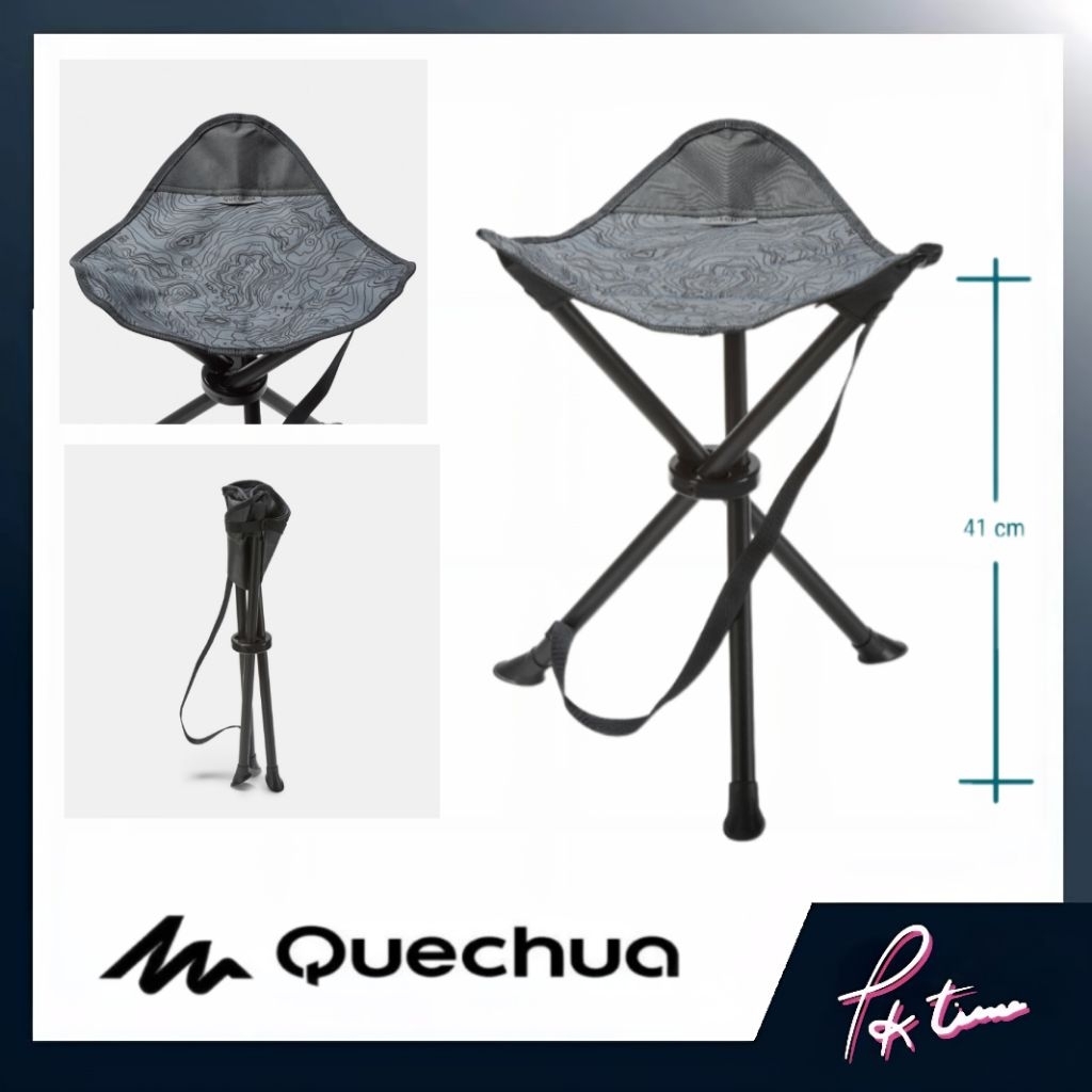 เก้าอี้สามขาแค้มป์ปิ้งเดินป่า🌲Quechua