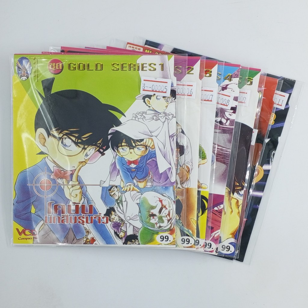 [VIDEO CD/DVD] 📺 DETECTIVE CONAN ยอดนักสืบจิ๋วโคนัน การ์ตูน แผ่นลิขสิทธิ์แท้ มือสองสภาพดี