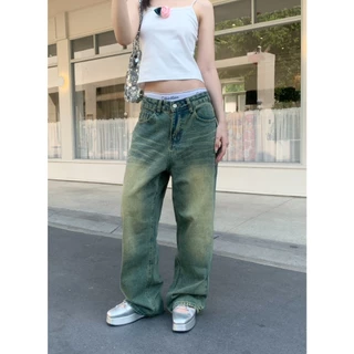 STYLIST (XXS-3XL) - Uptown Jeans Jeans-005 กางเกงยีนส์ขากระบอก