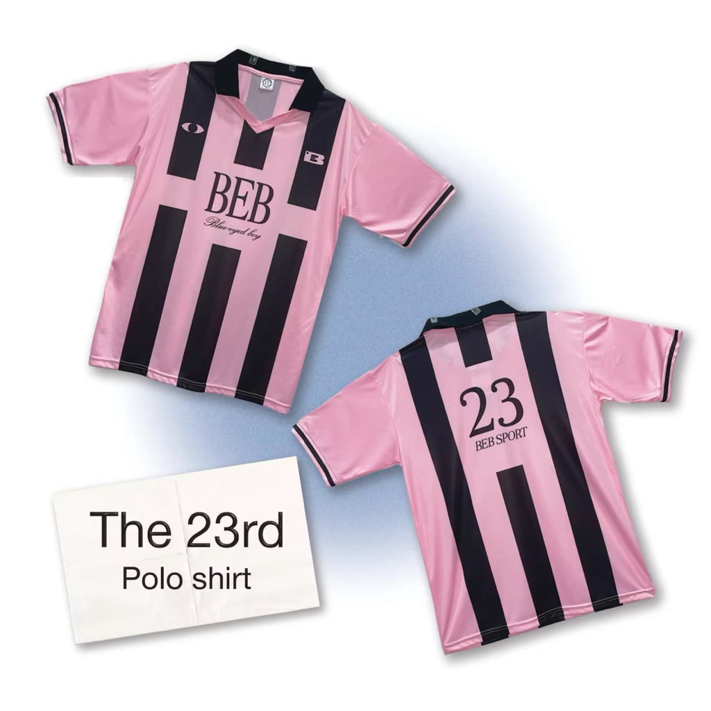 (ส่งต่อ) BEB CLUB - Pink polo shirt