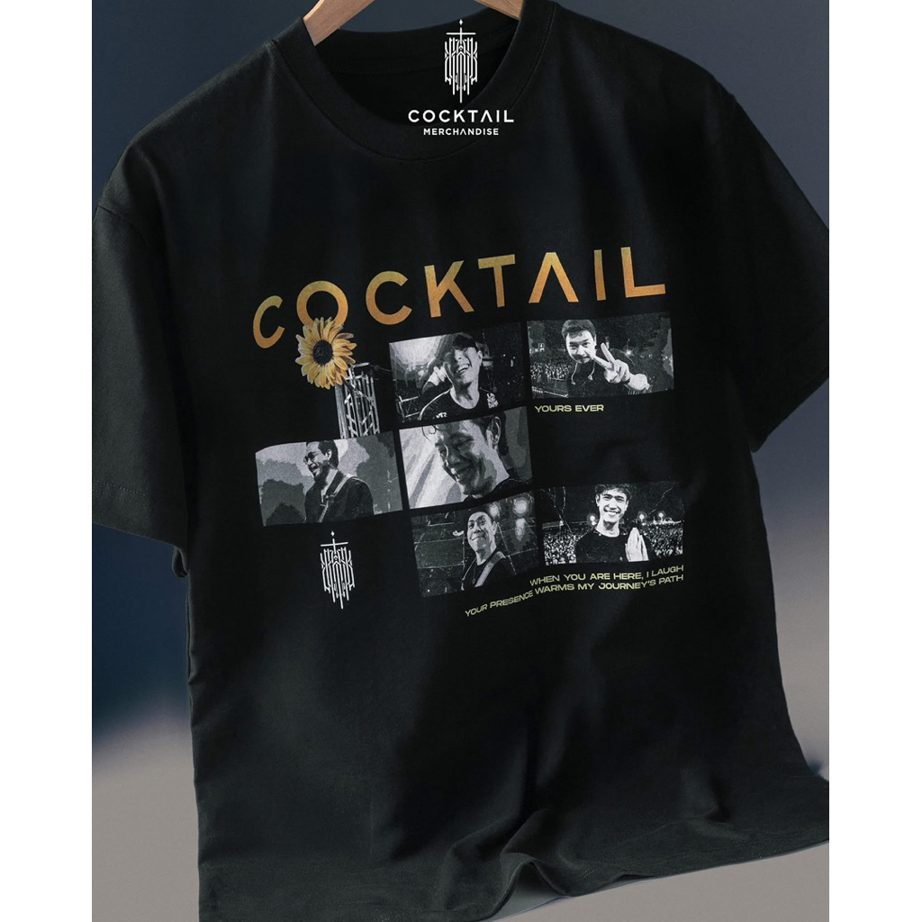 พร้อมส่ง🔅เสื้อ COCKTAIL YOURS EVER T-Shirt ไซส์ L