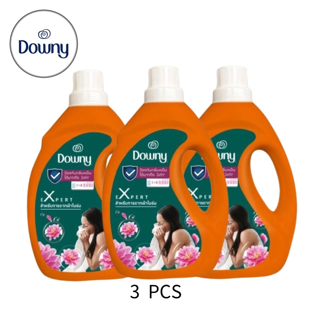 Downy XL ดาวน์นี่ ตากในที่ร่ม น้ำยาปรับผ้านุ่ม สูตรเข้มข้นพิเศษ แบบเติม 2.5 ลิตร ถุงเติม หอมติดทนนาน