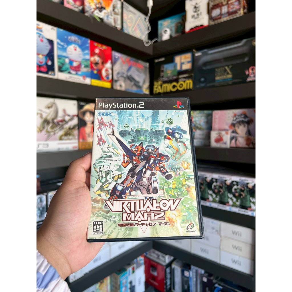 แผ่นเกมแท้ Ps2 Cyber Troopers Virtual-On Marz Japan
