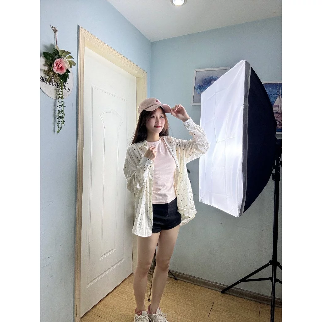 Softbox 90cm 500w LED Light พร้อม Grid ไฟสตูดิโอ thumbnail 10