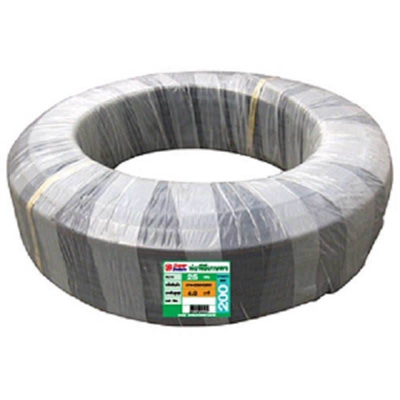 Super Products ท่อ LDPE PN4 ขนาด(3/4”)25 มม.x200 ม.คาดส้ม