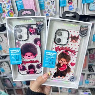 Case Monchhichiมีแม่เหล็กชาร์จ สำหรับรุ่นโอโฟน17 17pro 17promax 14promax 15/15promax 16promax