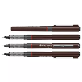 ปากกาตัดเส้น ปากกาเขียนแบบ Rotring Tikky Graphic หมึกสีดำ