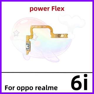 เข้ากันได้กับRealme 6i RMX2040 Power On Off Volume Ribbon Flex On Off Volume Button