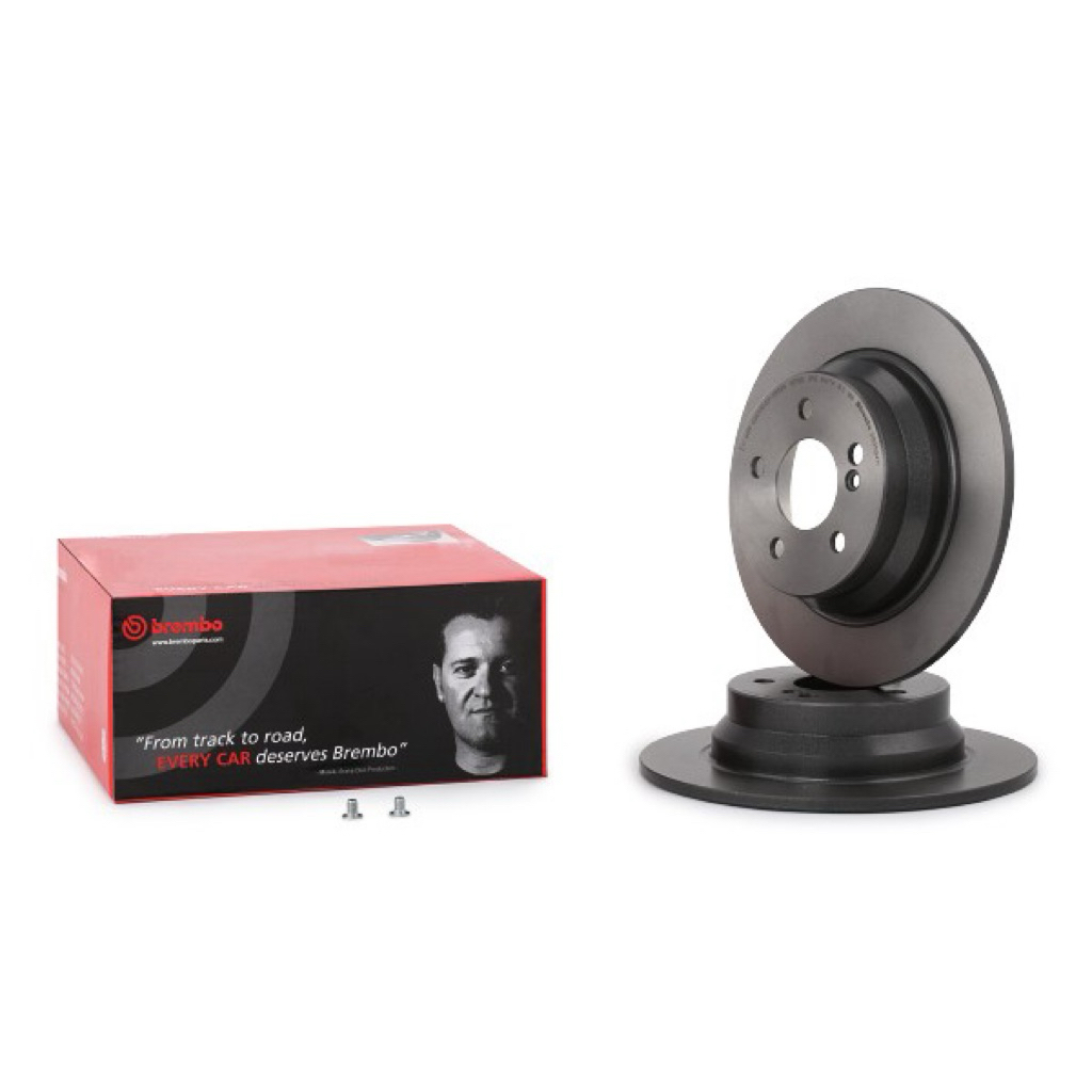 จานเบรกคู่หลัง Brembo Mercedes-Benz W211 W212 CLS C218 | OE 2114230712 | 08.9584.11