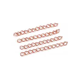 St.kunkka สายโซ่ สีเงิน/ทอง สำหรับทำเครื่องประดับ ขนาด 50 มม. 70 มม. 100 ชิ้นต่อชุด