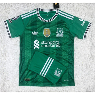 🔥เสื้อฟุตบอลพร้อมกางเกงกีฬา ผ้าดี ใส่สบาย 2025/2026 ไซส์ M L…