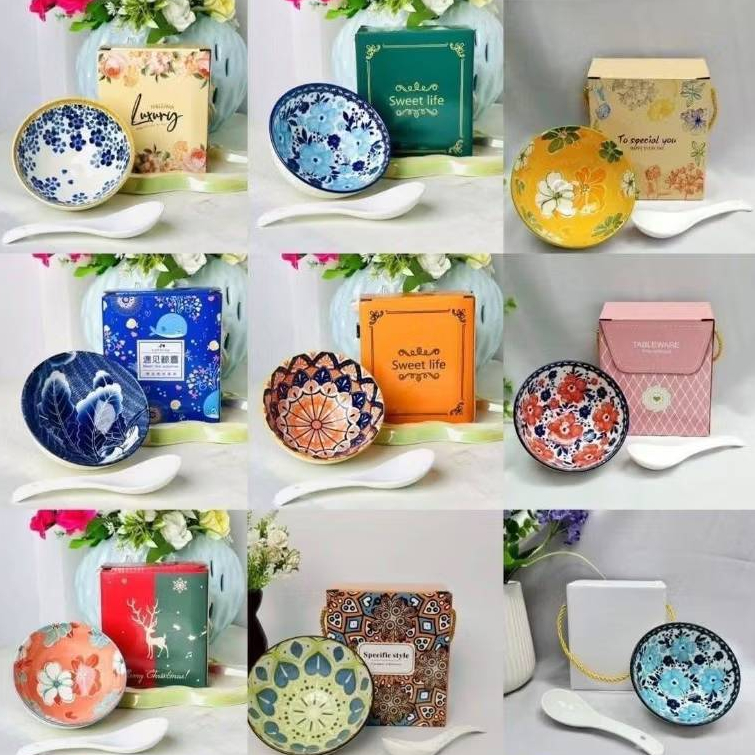 เซตของชำร่วย (แพ็ค 10/20/30 ชุด) เซตของขวัญ ถ้วยพร้อมกล่องมีหู Gift set แพ็คเกจน่ารัก หรูหรา