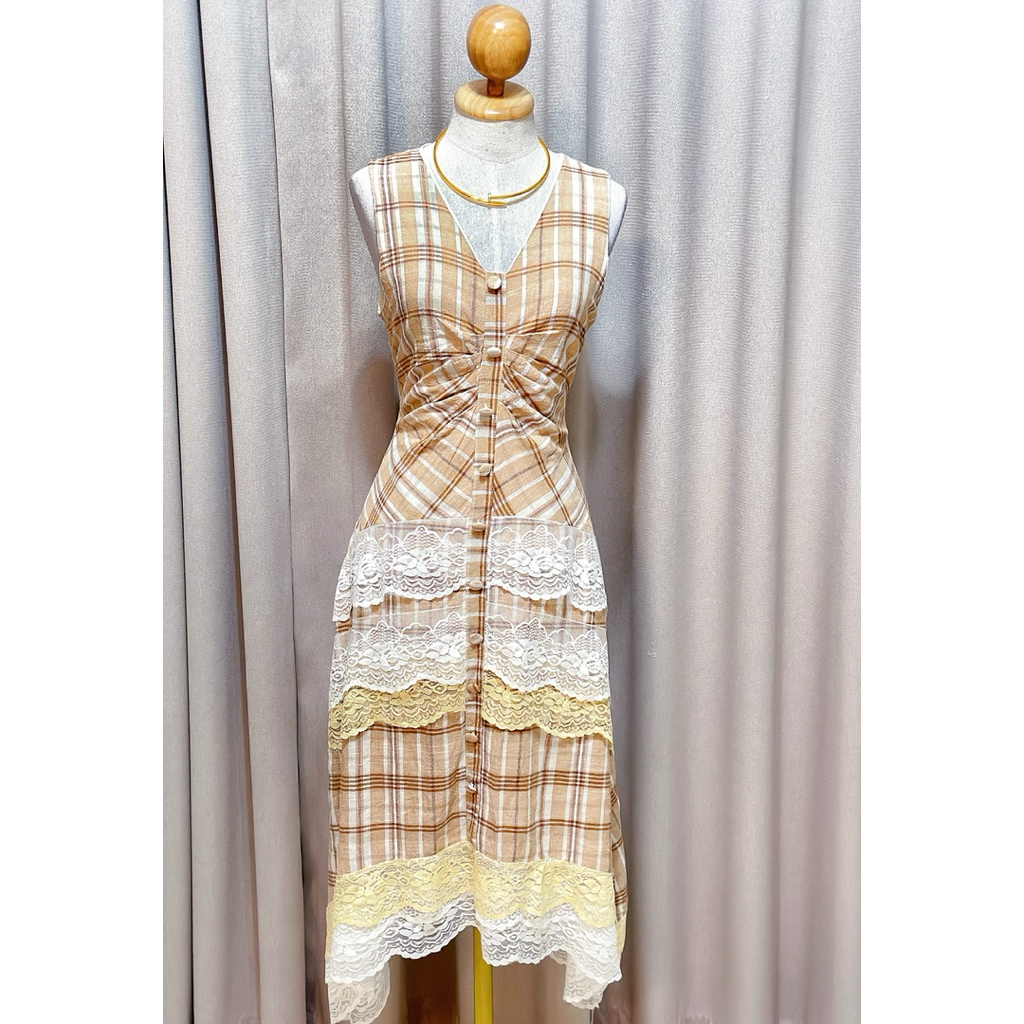 เดรสงานป้าย CLT ( M) 💢