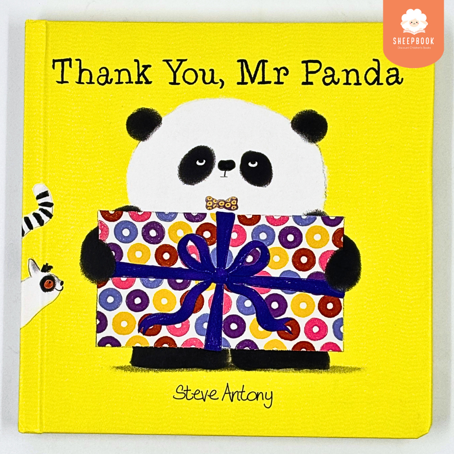 บอร์ดบุ๊ก Thank You,Mr Panda กระดาษแข็งทุกหน้า I2B2