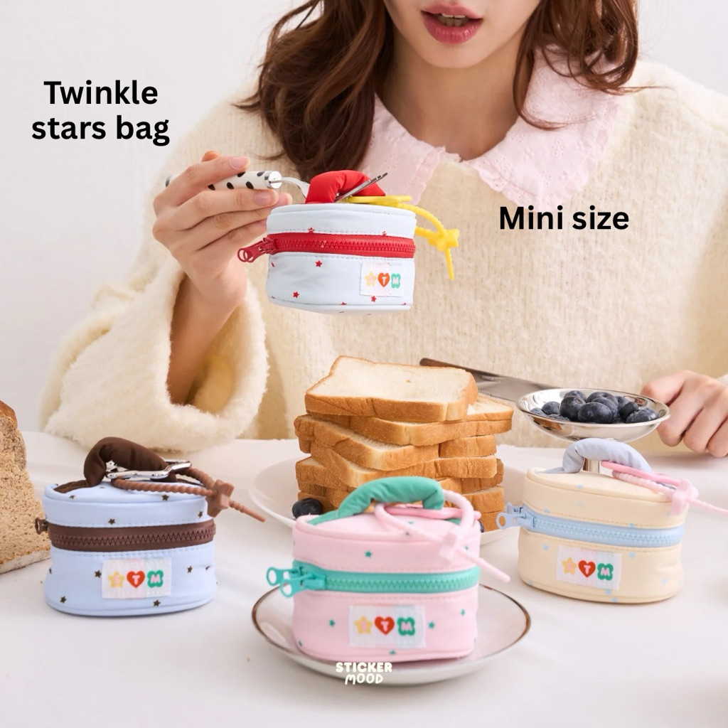 **ทักแชทขอโค้ด** กระเป๋าจิ๋ว Mini Twinkle stars bag พร้อมส่ง 4 สี⭐️✨ ราคา ถูกที่สุด ดีลบีเคเค