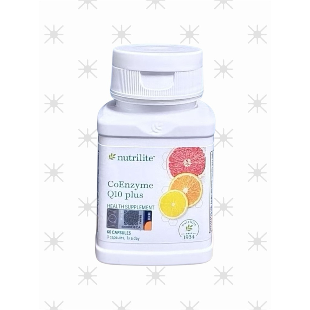นิวทริไลท์ โคคิวเท็น พลัส - บรรจุ 60 แคปซูล Nutrilite Coenzyme Q10 Plus - 60 Cap