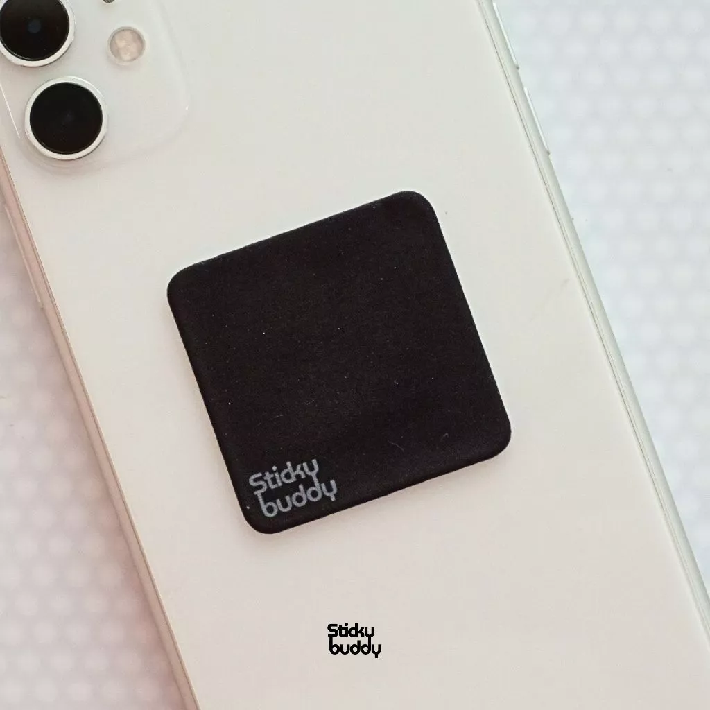 ที่เช็ดหน้าจอแบบติดได้ StickyBuddy ใช้ซ้ำได้ สำหรับมือถือ โน๊ตบุ๊ค Gadget เลนส์ thumbnail 7