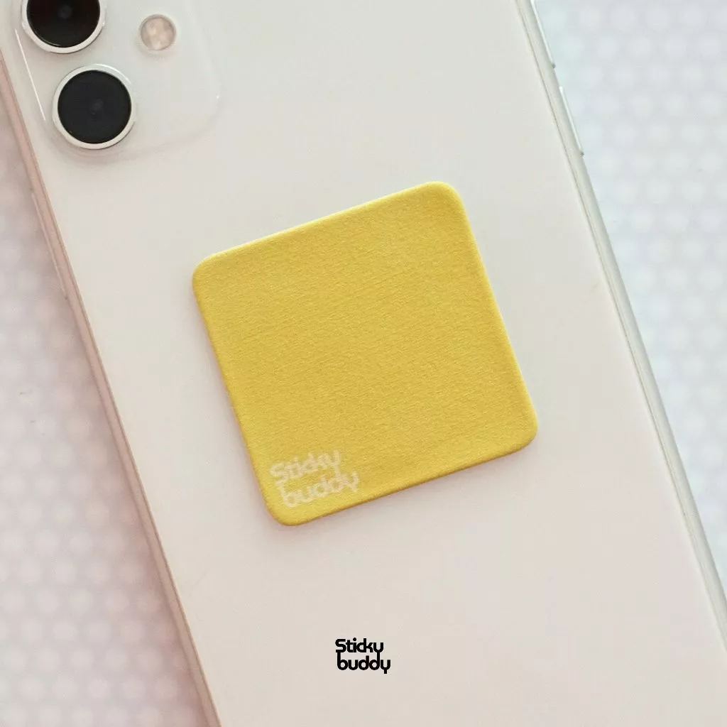 ที่เช็ดหน้าจอแบบติดได้ StickyBuddy ใช้ซ้ำได้ สำหรับมือถือ โน๊ตบุ๊ค Gadget เลนส์ thumbnail 4