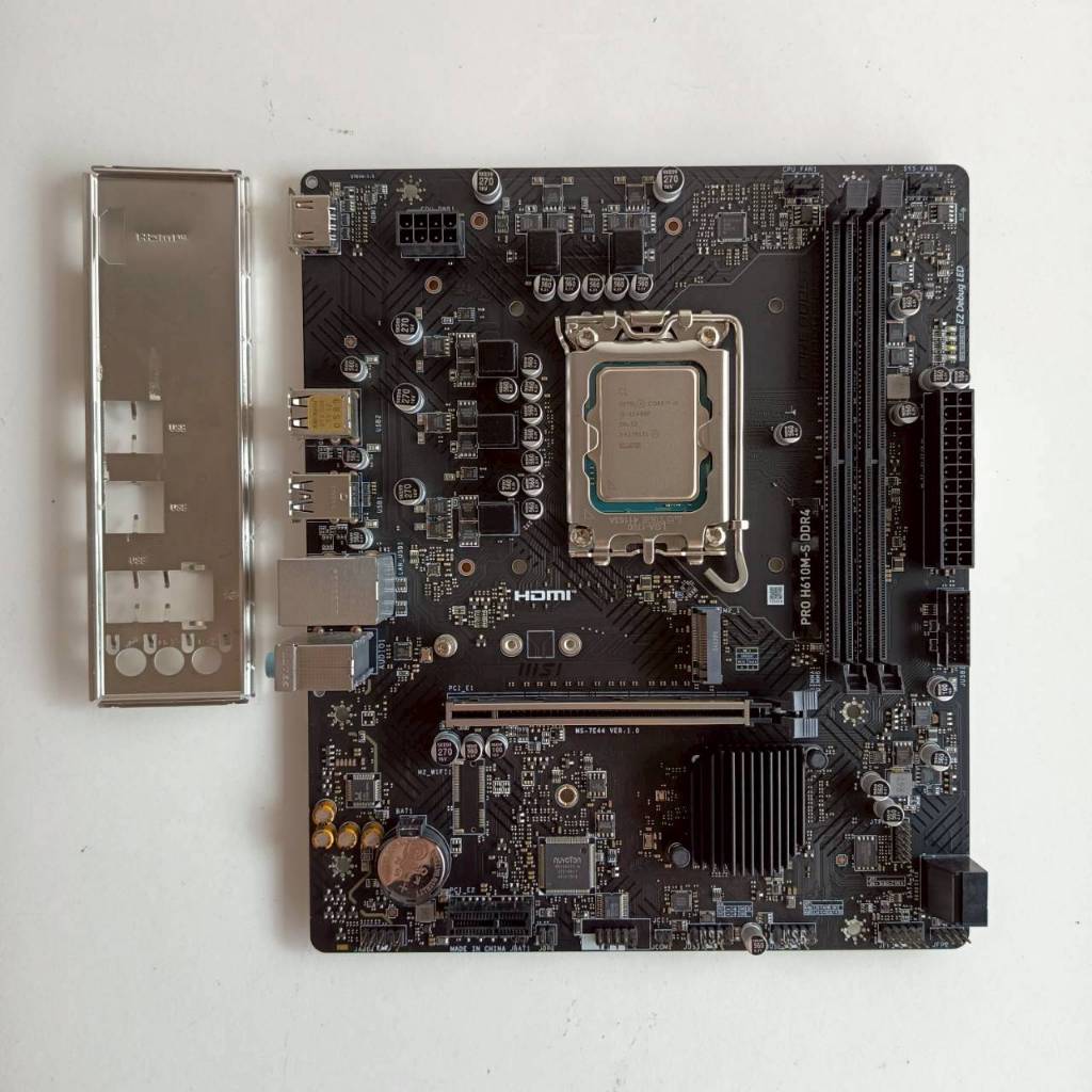 CPU + M/B  Core i5  12400F  2.50GHz