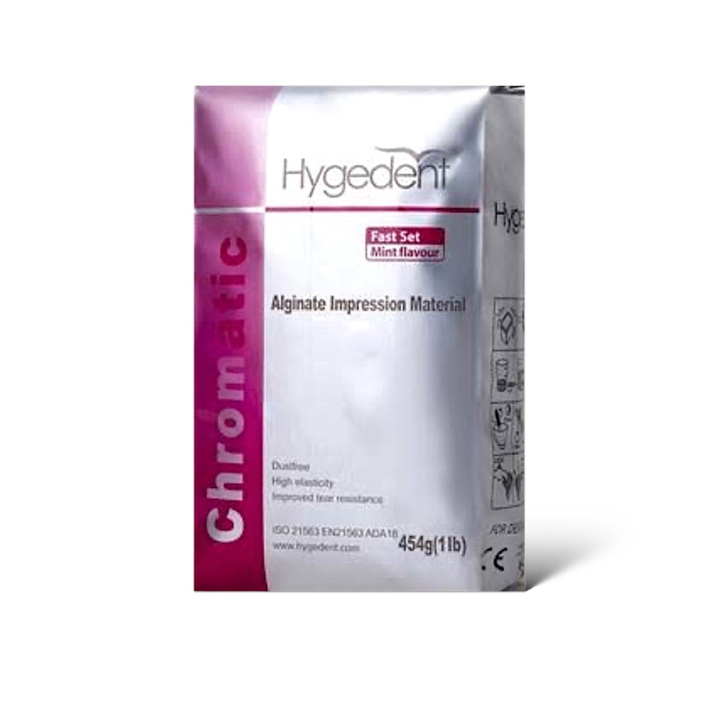 ผงพิมพ์hygedent Alginate พร้อมส่ง 454กรัม