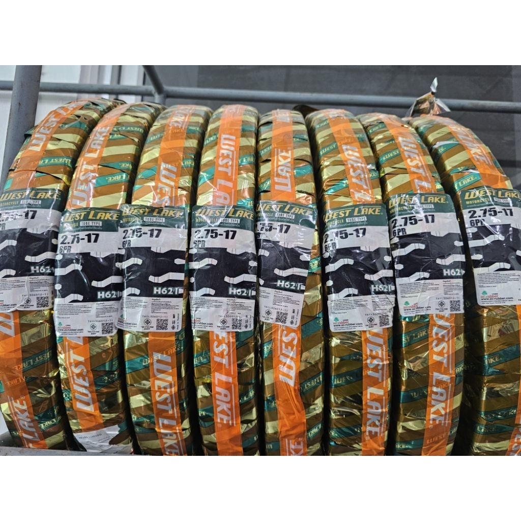 ยางนอก WESTLAKE H621 ลายสิบล้อ 275-17 ใส่รถพ่วงข้าง ยางไทยคุณภาพดี