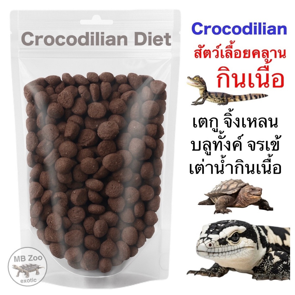 Crocodilian Die สัตว์เลื้อยคลานกินเนื้อ เตกู บลูทั้งค์ มอนิเตอร์ เต่าน้ำกินเนื้อ เคแมน จระเข้