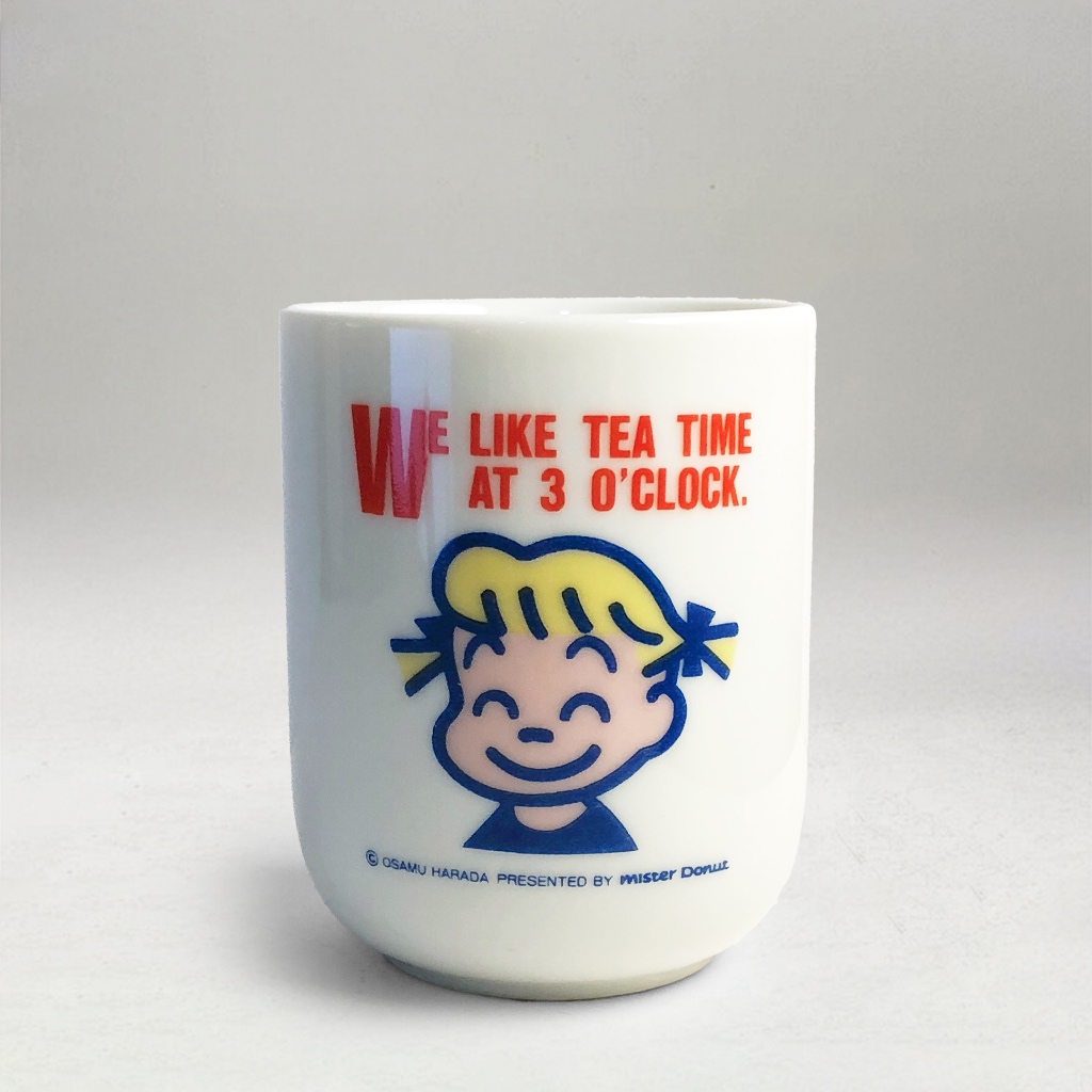 OSAMU GOODS TEACUP MISTER DONUT - 8CM