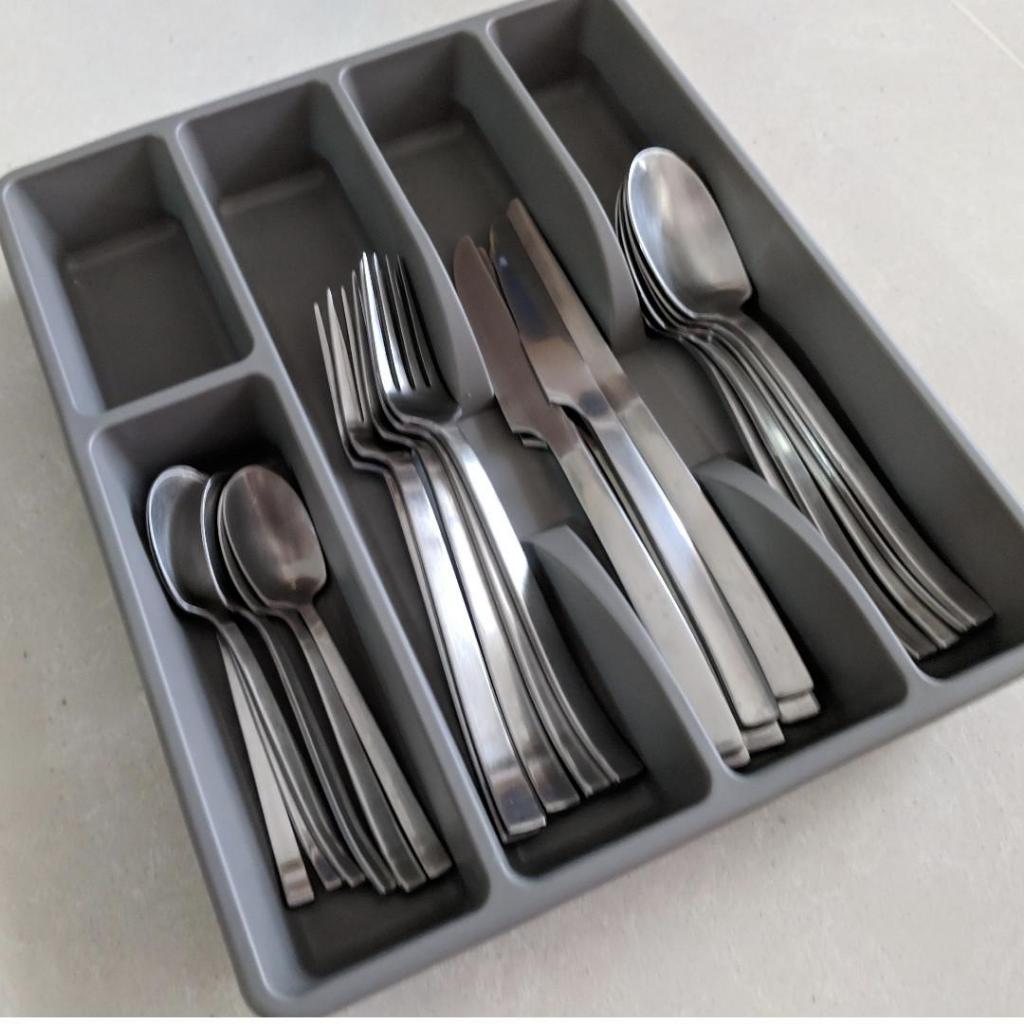 IKEA VARIERA SMACKER CUTLERY TRAY ถาดวางมีดซ้อมช้อนตะเกียบ ราคา ถูกที่สุด ดีลบีเคเค แกลเลอรีภาพที่ 4