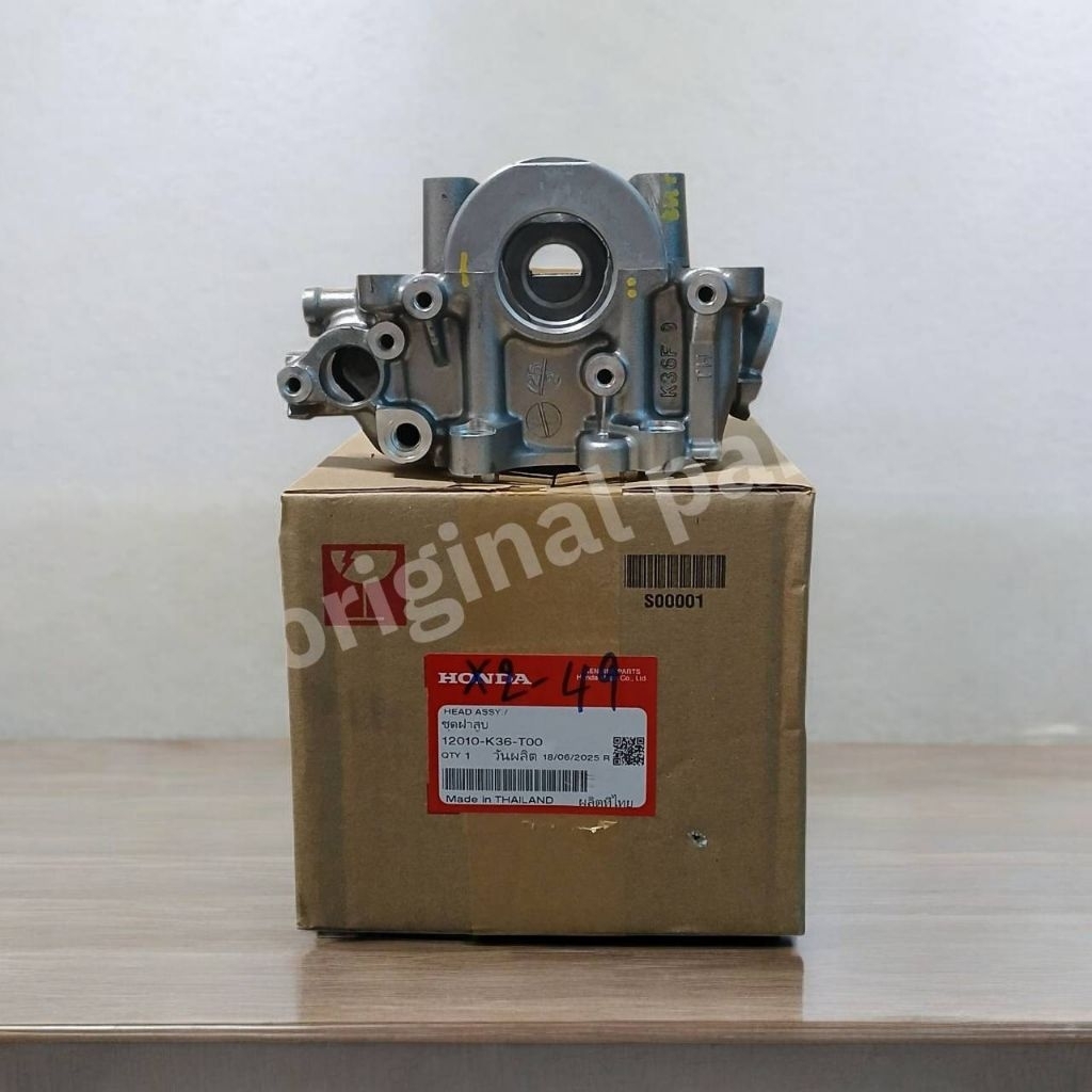 [แท้ศูนย์] ฝาสูบชุด (Head Assy) Honda PCX 150 รุ่นไฟหน้าLED รหัส 12010-K36-T00