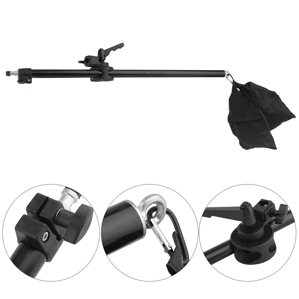 Softbox Boom Arm Light Stand Sandbag For Photo Studio Lighting แขนจับตั้งไฟสตูดิโอ ไฟถ่ายวีดีโอ ไฟต่อเนื่อง thumbnail 7