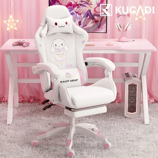 KUCADI เก้าอี้เกมมิ่ง เก้าอี้เล่นเกมลายการ์ตูนใหม่ล่าสุด รับประกันห้าปี เก้าอี้ เก้าอี้คอม ของขวัญปีใหม่ รับประกัน 5 ปี