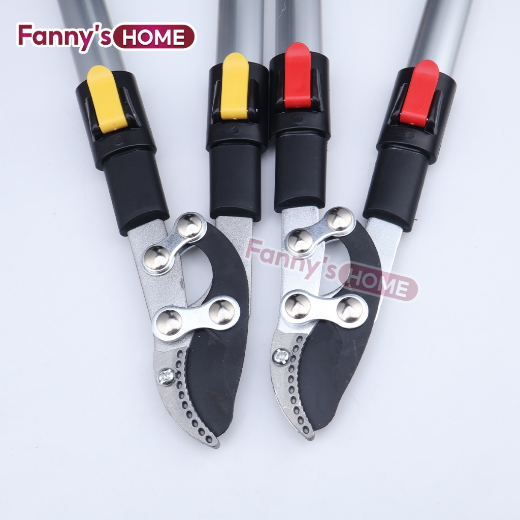 กรรไกรตัดกิ่งไม้ ยืดหดได้ ด้ามยาว ใบมีดSK5 กรรไกรตัดต้นไม้แบบยืดหดได้ ที่ตัดกิ่งไม้ต้นไม้สูง ด้ามหุ้มยาง  แข็งแรงทนทาน - รูปที่ 7