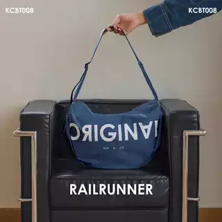 KIM&CO. ORIGINAL - RAILRUNNER CARGO BAG(KCBT008) กระเป๋า Crossbody Bag มี 4 สี ผ้าสะท้อนน้ำ