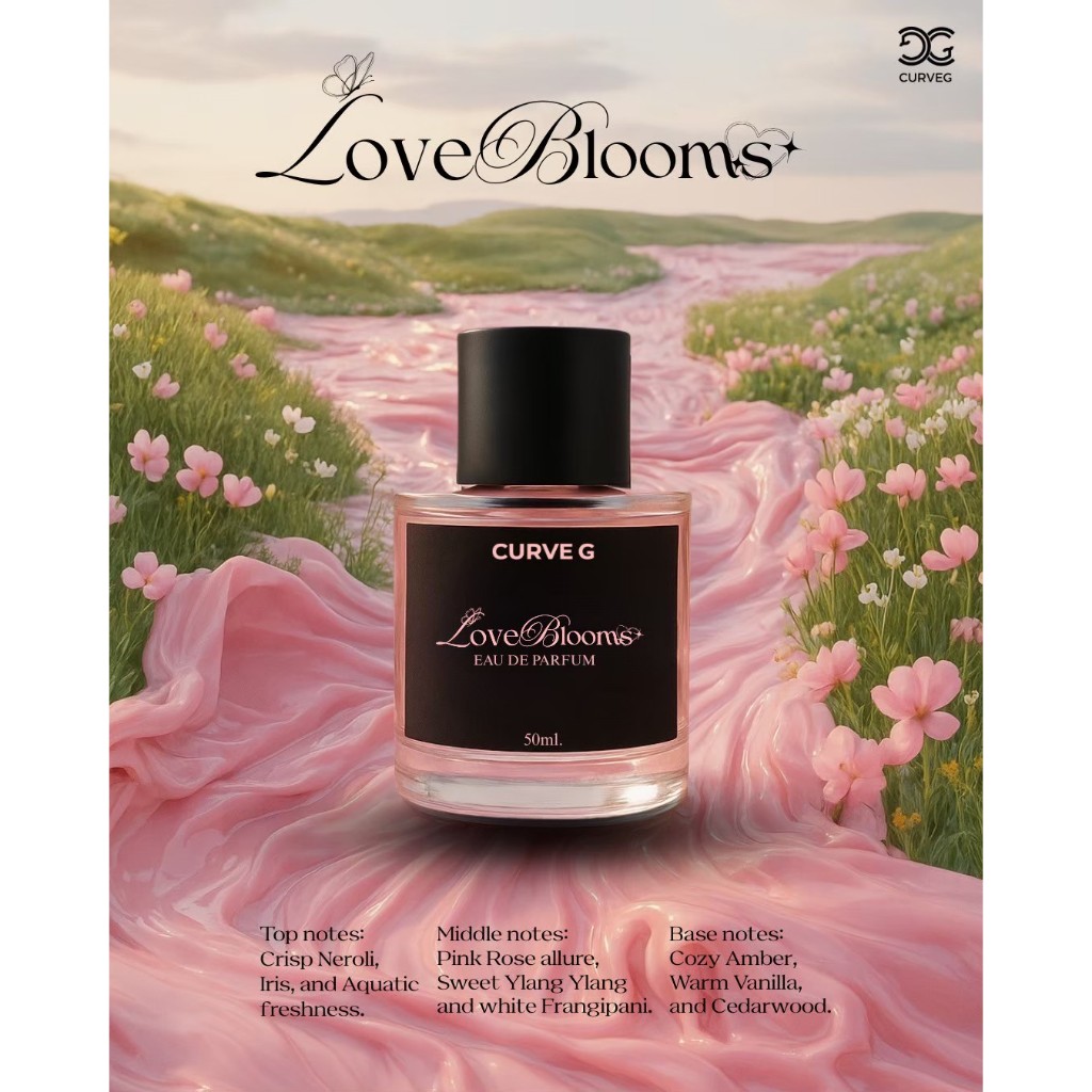 CurveG Love Blooms Perfume น้ำหอมเลิฟบลูม