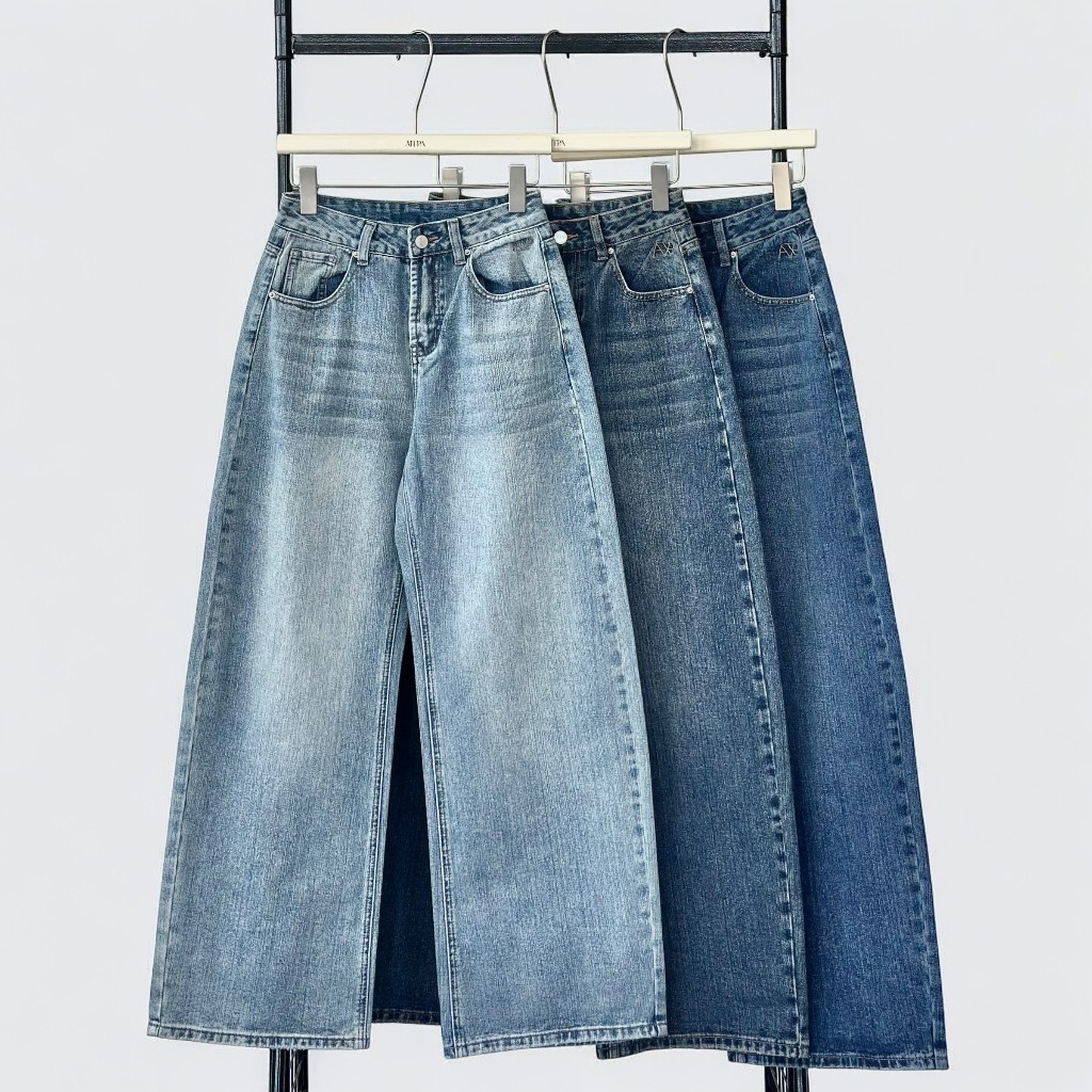 Atipashop - NORVIK CLASSIC JEANS (#ATP611) กางเกงยีนส์ ขายาว ทรงกระบอกกลาง