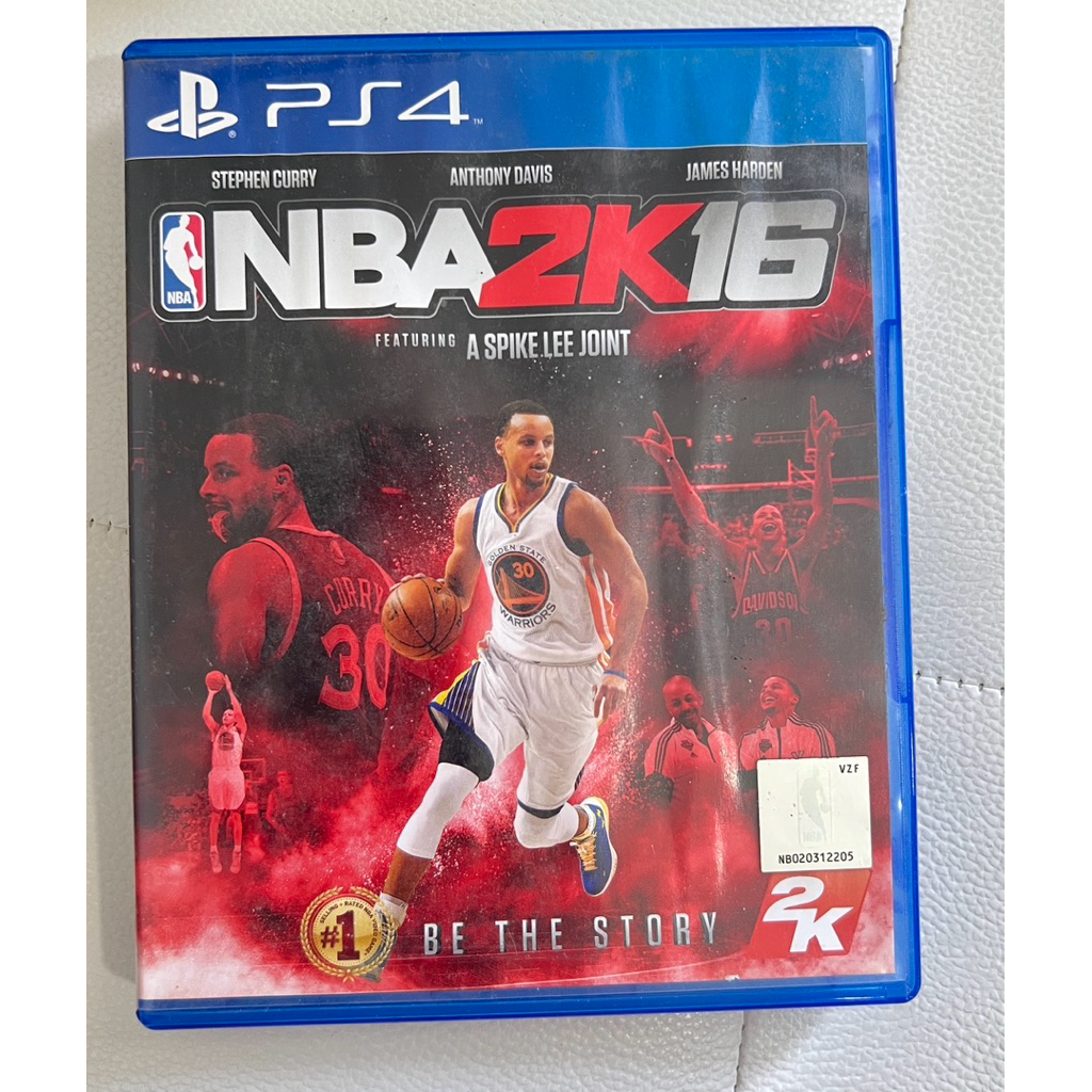 แผ่นเกมส์ PS4 ( NBA 2k16 Basketball )มือสอง