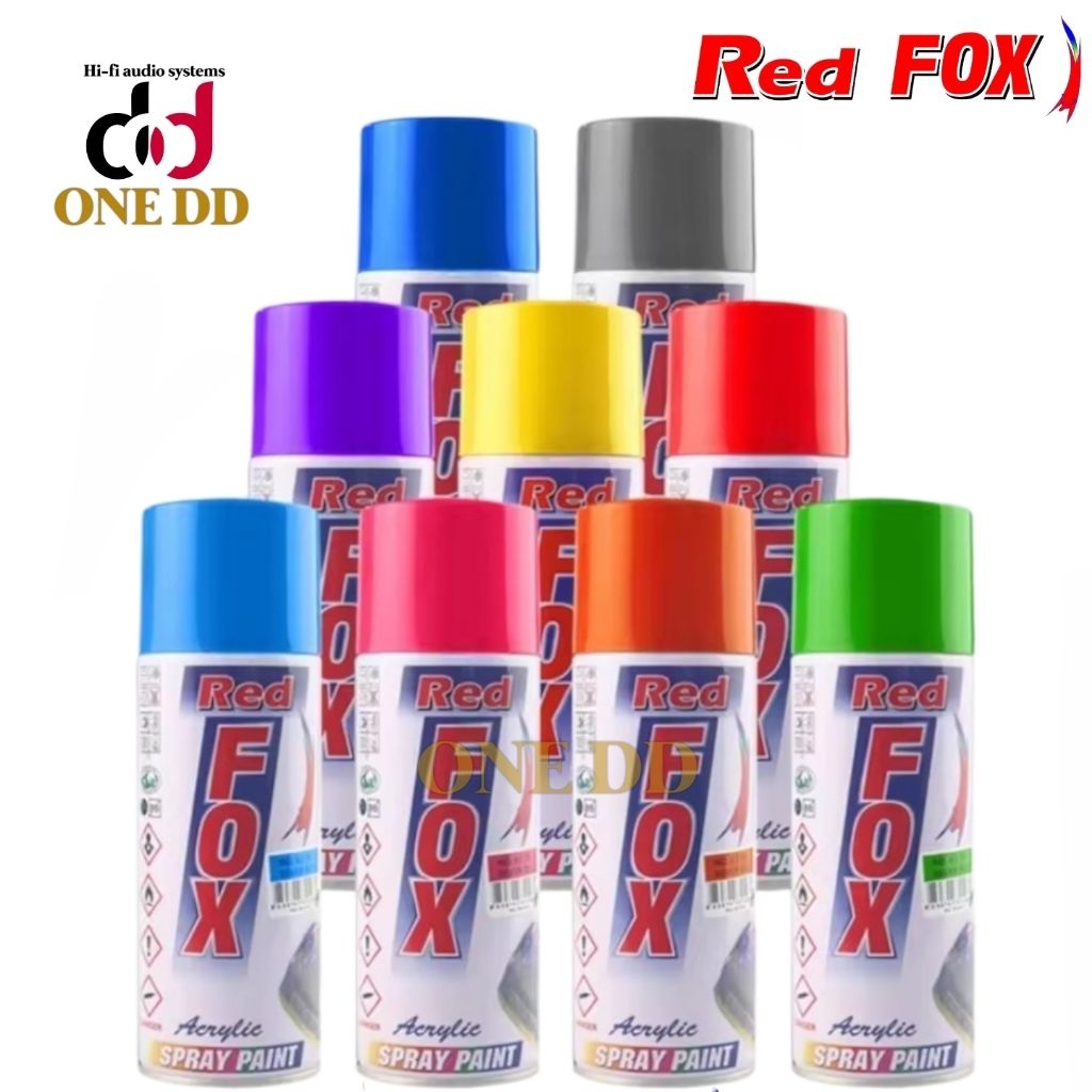 สีสเปรย์ RED FOX ACRYLIC SPRAY PAINT