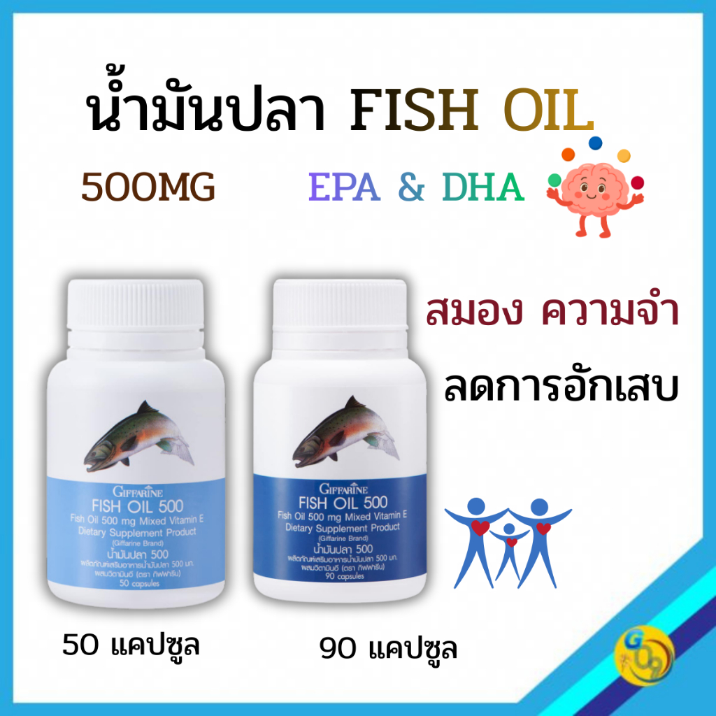 น้ำมันปลา fish oil omaga3 ปวดเข่า ข้อเข่าเสื่อม หัวใจ หลอดเลือด ไตรกลีเซอไรด์ กิฟฟารีน