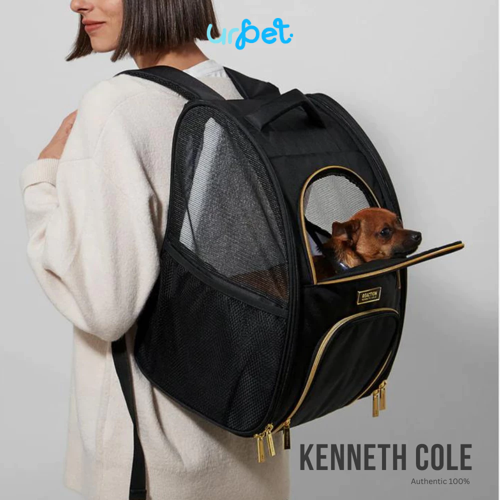 Kenneth Cole Authentic 100% กระเป๋าสัตว์เลี้ยง กระเป๋าเดินทางสัตว์เลี้ยง พับเก็บได้ (ไม่ใช่งานจีน)