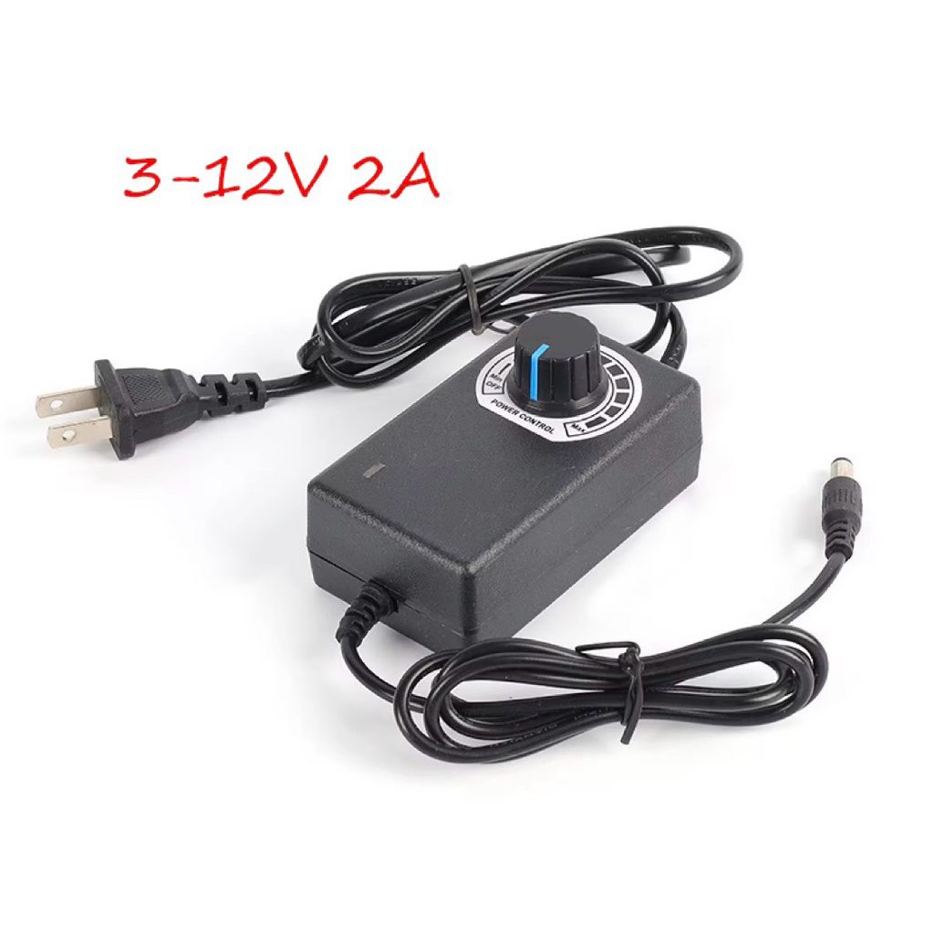 Adapter 3V-12V / 9V-24V อะแดปเตอร์ อแดปเตอร์ชาร์จ อะแดปเตอร์ปรับพลังงาน Adjustable Power Adapter Universal Power Supply