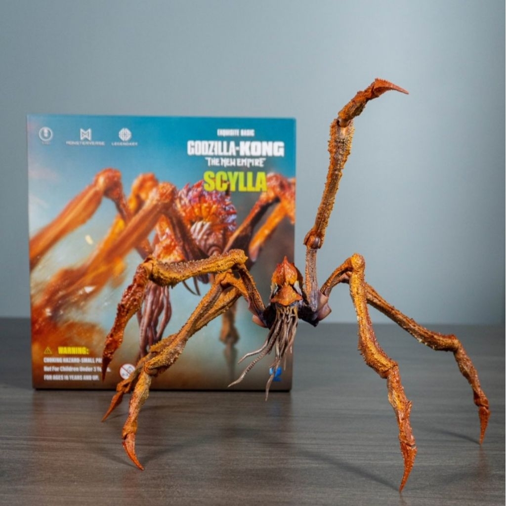 Hiya Toys Exquisite Basic Godzila vs. Kong The New Empire Scylla ไฮยา​ ฟิกเกอร์