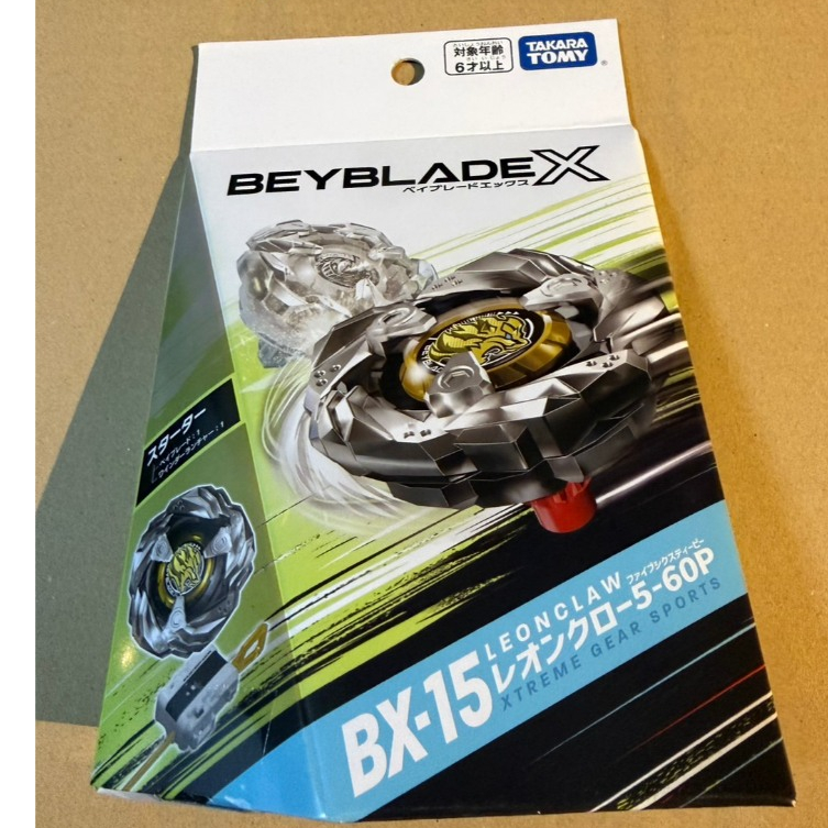 TAKARA TOMY BEYBLADE X BX-15 Starter Leonclaw 5-60P