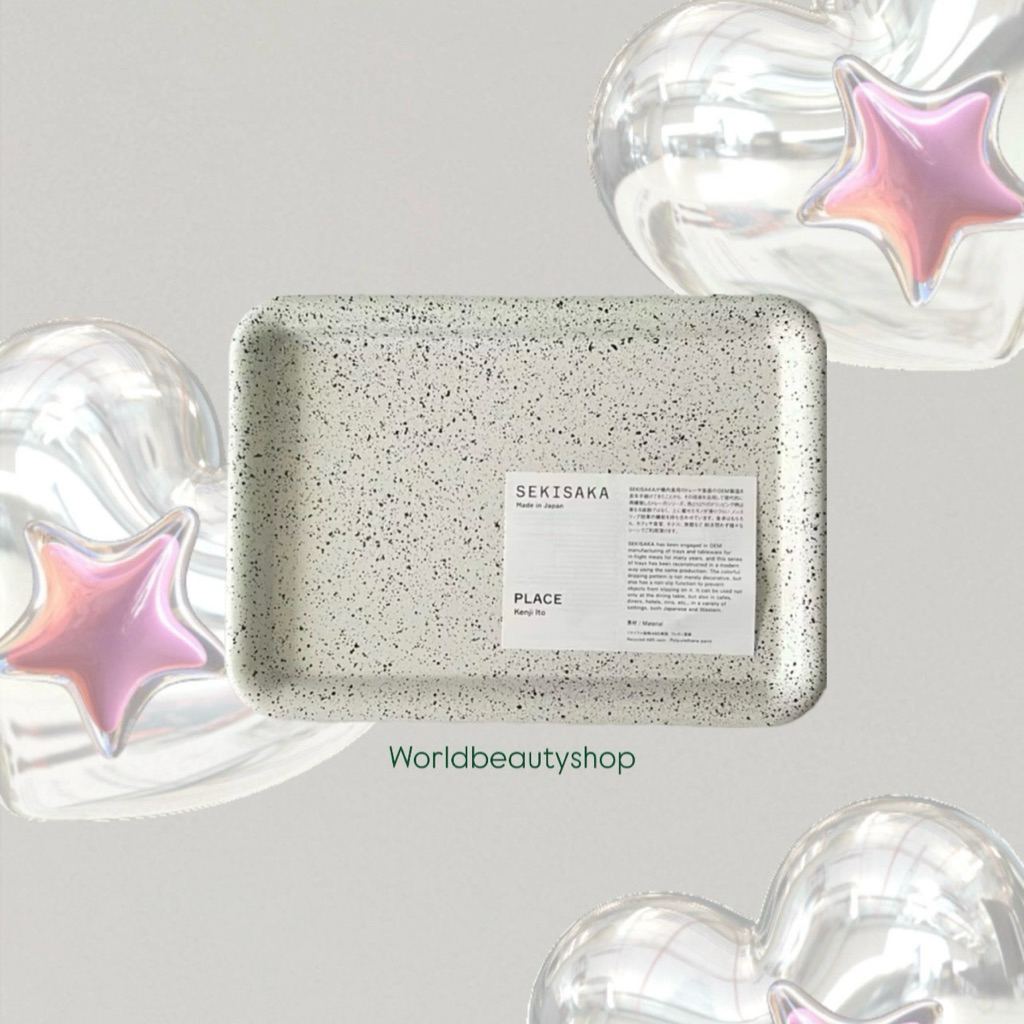 [พร้อมส่ง] ถาดตัวดังที่ชงมัทฉะและใส่ของ SEKISAKA Tray มีกันลื่น Made in Japan