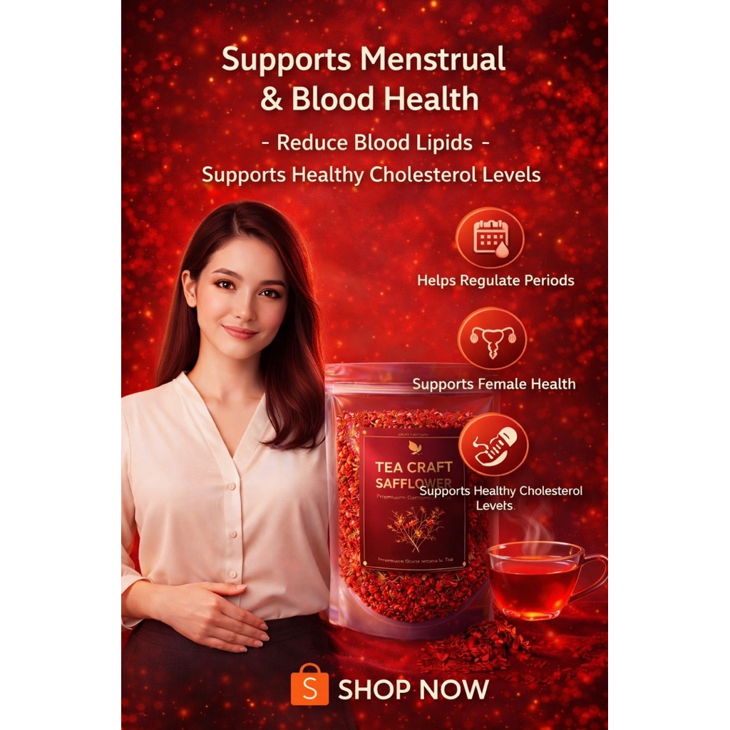 Tea craft ชาดอกคำฝอย premium - รูปที่ 2