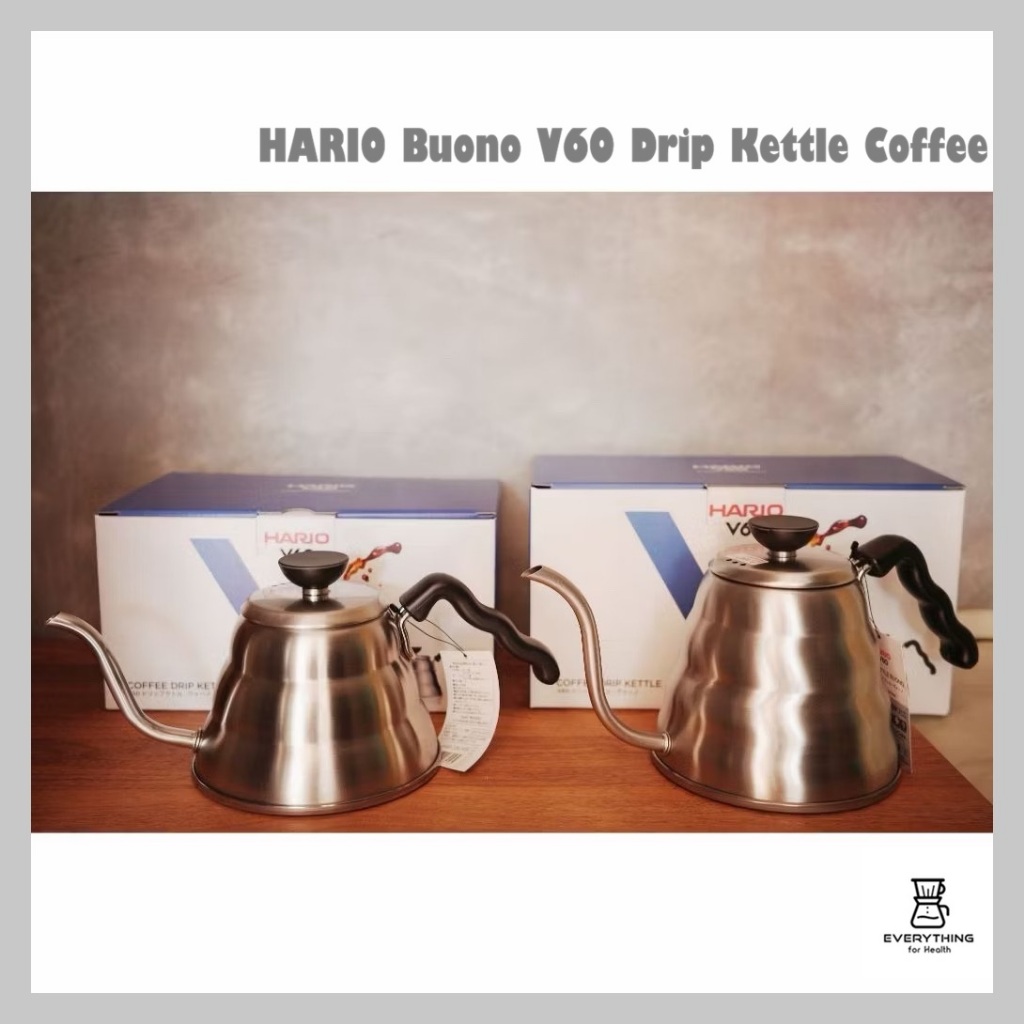 [พร้อมส่ง] HARIO Buono V60 Drip Kettle Coffee กาดริปกาแฟ