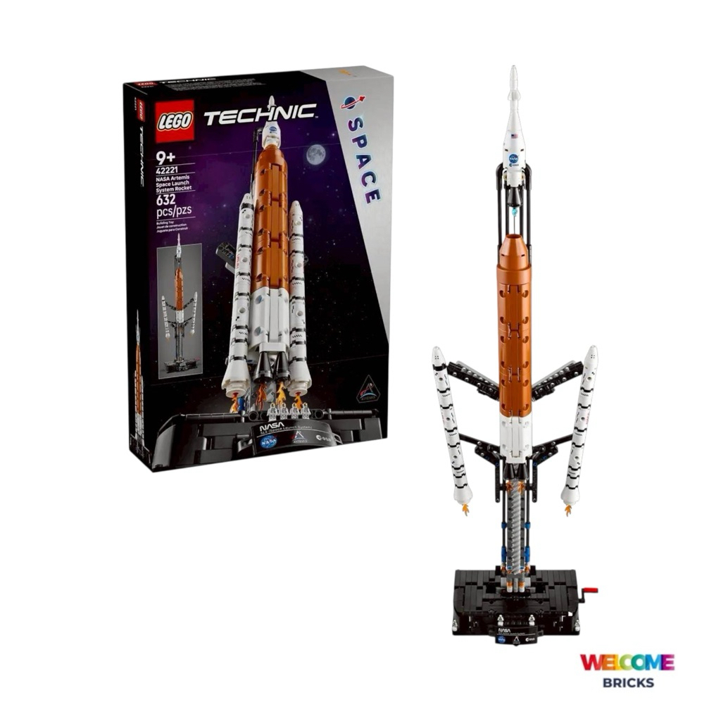 Lego Technic 42221 NASA Artemis Space Launch System Rocket กล่องสวย พร้อมส่ง ของแท้ 100%