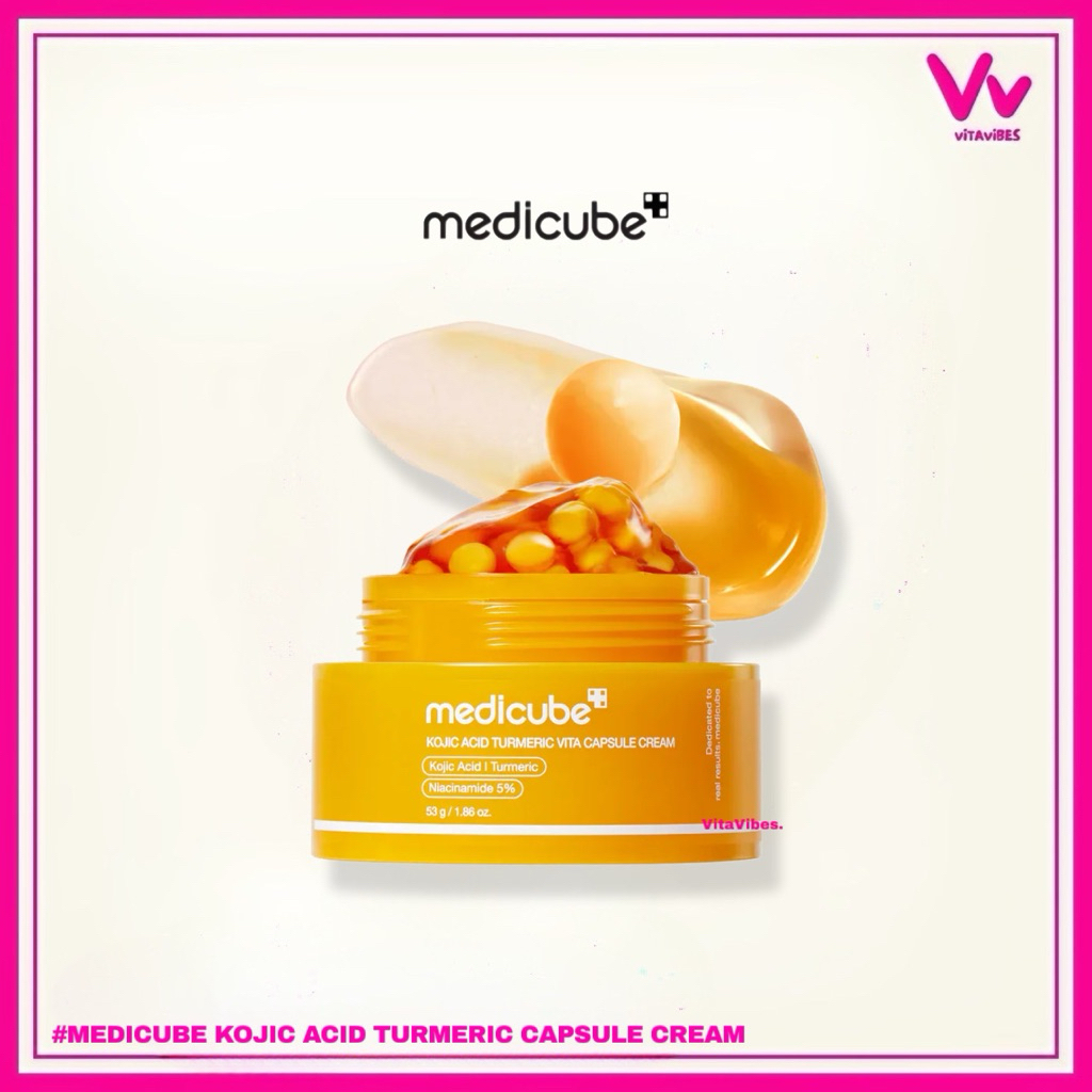[สูตรใหม่ล่าสุด] MEDICUBE Kojic Acid Turmeric Capsule Cream