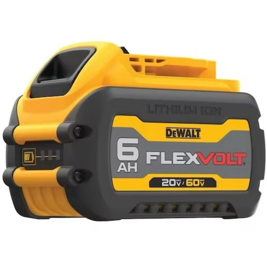 DEWALT แบตเตอรี่ Lithium-ion 60V 2.0Ah/18V 6.0Ah รุ่น DCB606 รับประกันศูนย์ 1 ปี