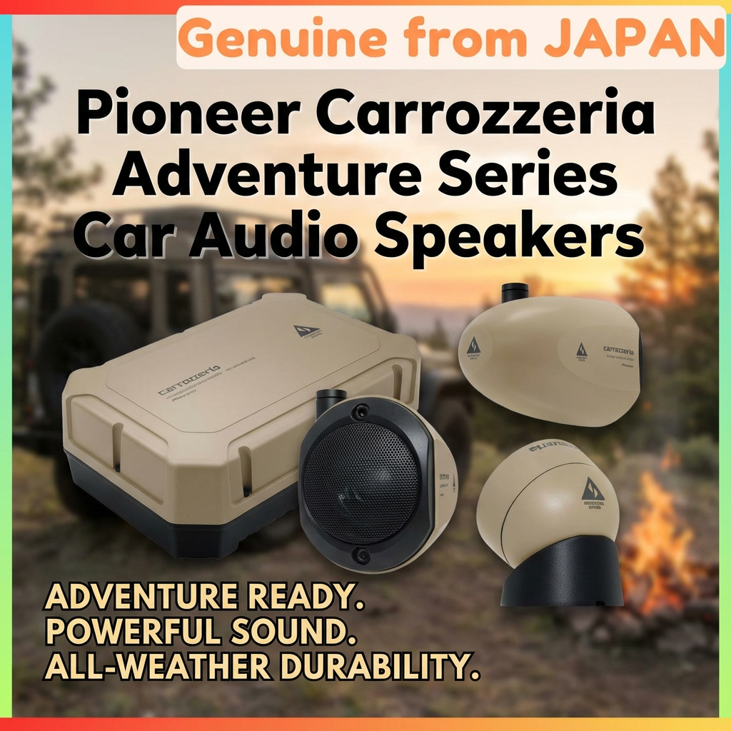 Pioneer Underseat Subwoofer Carrozzeria Adventure Series Car Audio Speakers — Powered Subwoofer