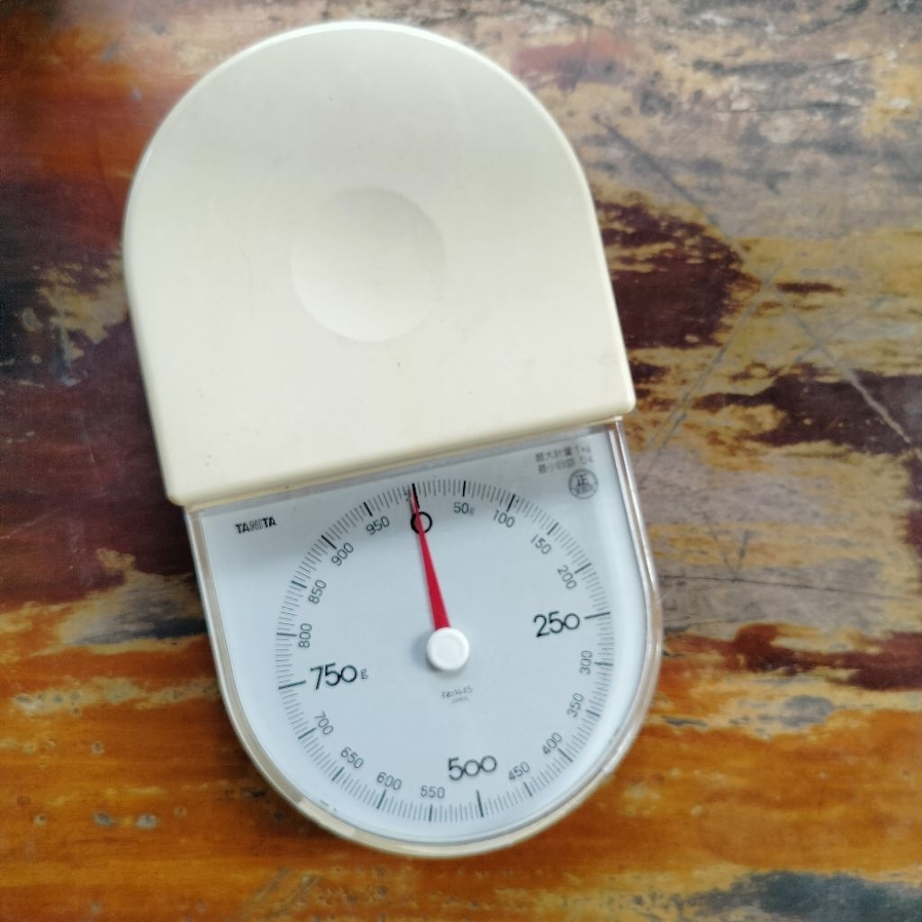 ตาชั่ง เครื่องชั่งน้ำหนักอาหาร TANITA รุ่น No.1445🇯🇵made in Japan1 kg.
